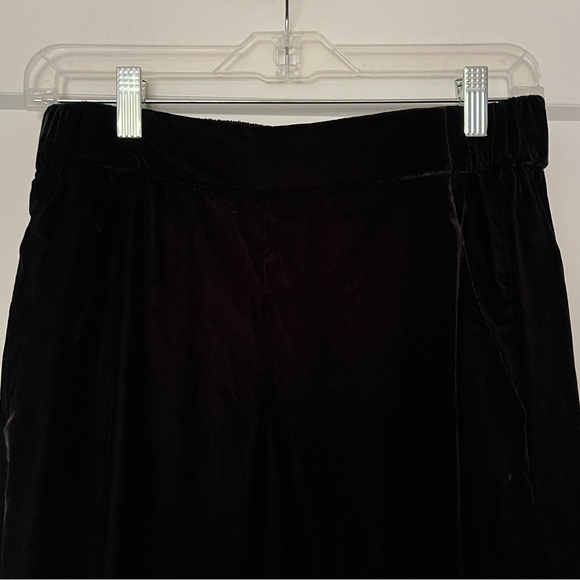NWT J.Crew Pull-on Elastic Waist Velvet Cropped Pants - Picture 4 of 9